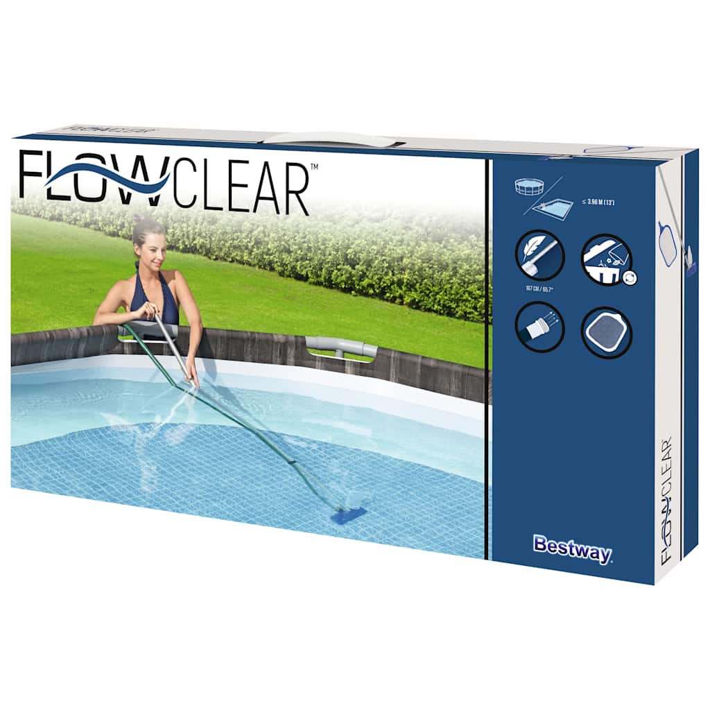 Onderhoudsset voor bovengronds zwembad Flowclear is nu te koop bij PeponiXL, paradijselijk wonen!