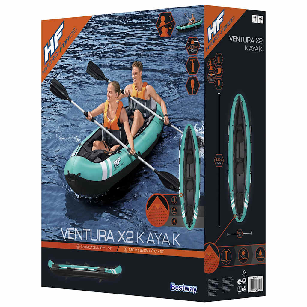Kajak Hydro-Force Ventura X2 330x86 cm is nu te koop bij PeponiXL, paradijselijk wonen!