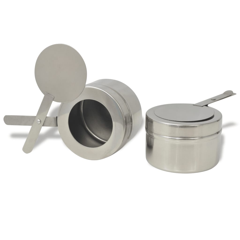 Rechaud set roestvrij staal 4-delig is nu te koop bij PeponiXL, paradijselijk wonen!