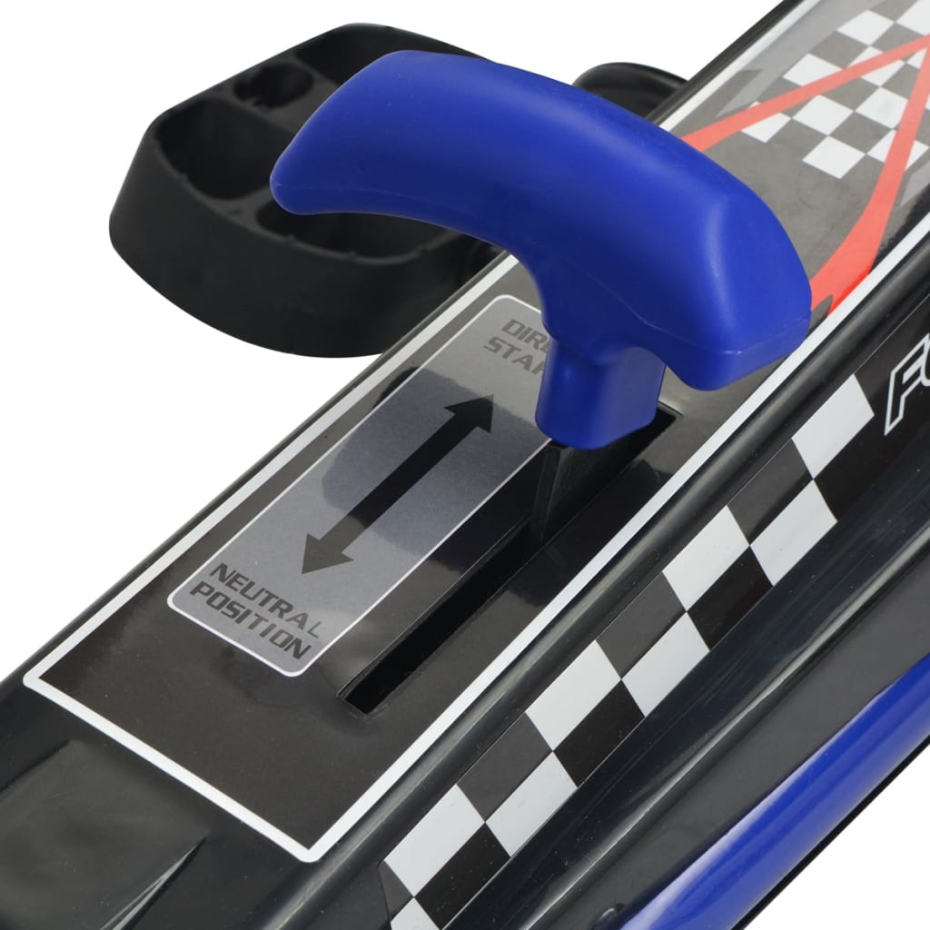 Skelter met pedalen en verstelbare zitting blauw is nu te koop bij PeponiXL, paradijselijk wonen!