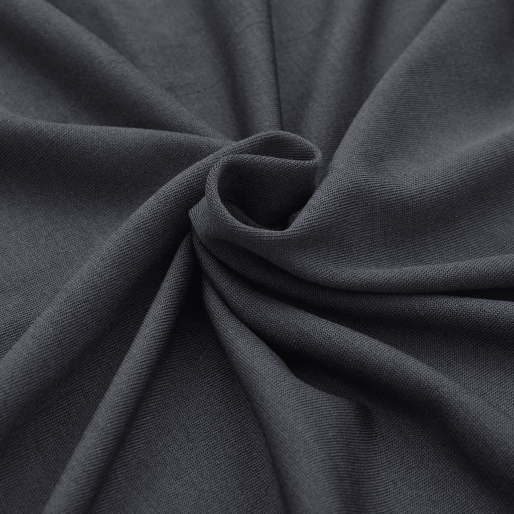 Tafelhoes stretch antraciet 243x76x74 cm 2 st is nu te koop bij PeponiXL, paradijselijk wonen!