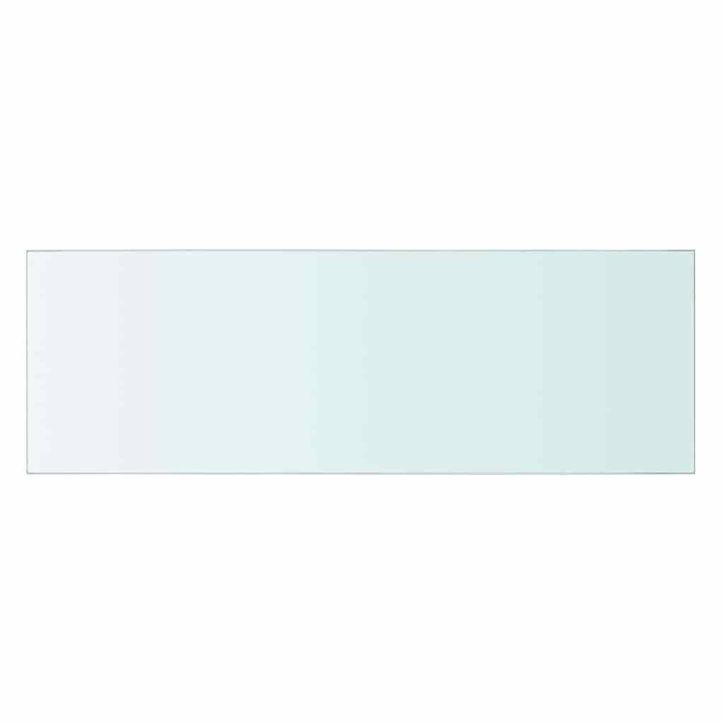 Wandschap transparant 60x20 cm glas is nu te koop bij PeponiXL, paradijselijk wonen!
