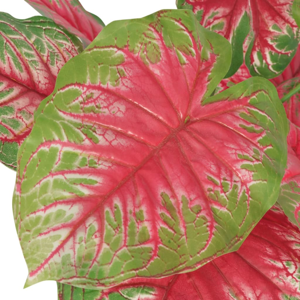 Kunstplant caladium met pot 85 cm groen en rood is nu te koop bij PeponiXL, paradijselijk wonen!