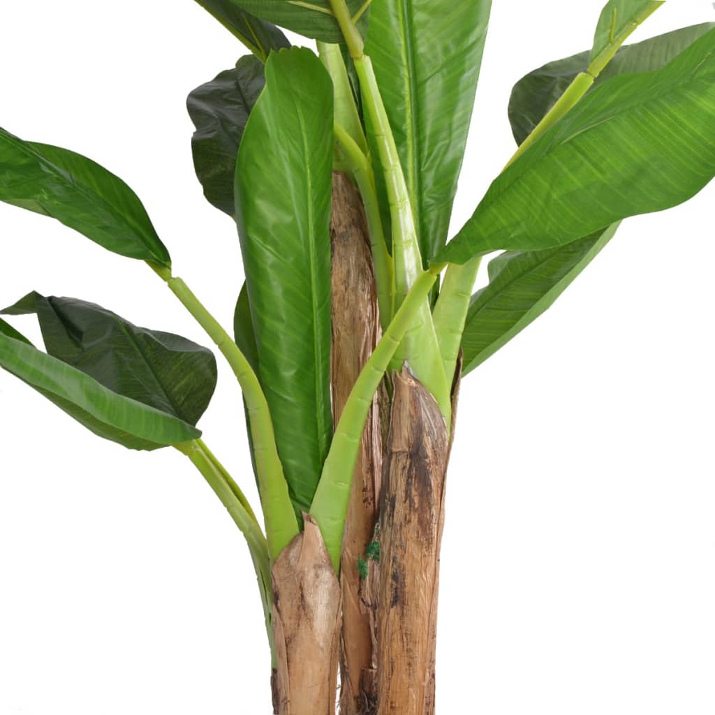 Kunst bananenboom plant met pot 175 cm groen is nu te koop bij PeponiXL, paradijselijk wonen!