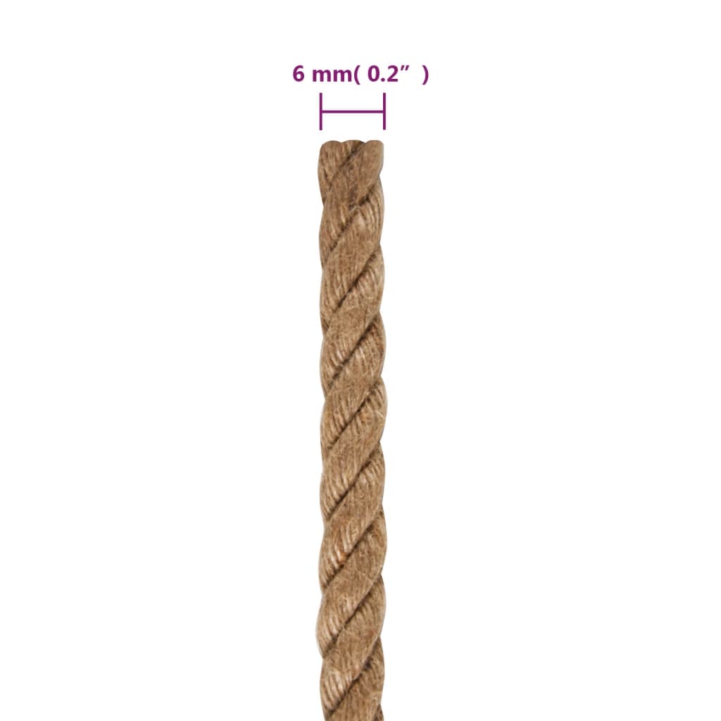 Touw 100% jute 6 mm 500 m is nu te koop bij PeponiXL, paradijselijk wonen!