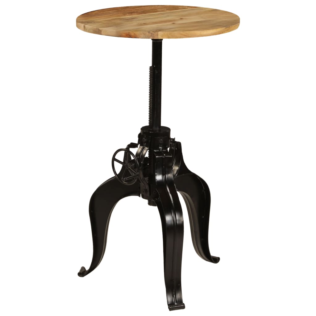 Bartafel 60x(76-110) cm massief mangohout is nu te koop bij PeponiXL, paradijselijk wonen!