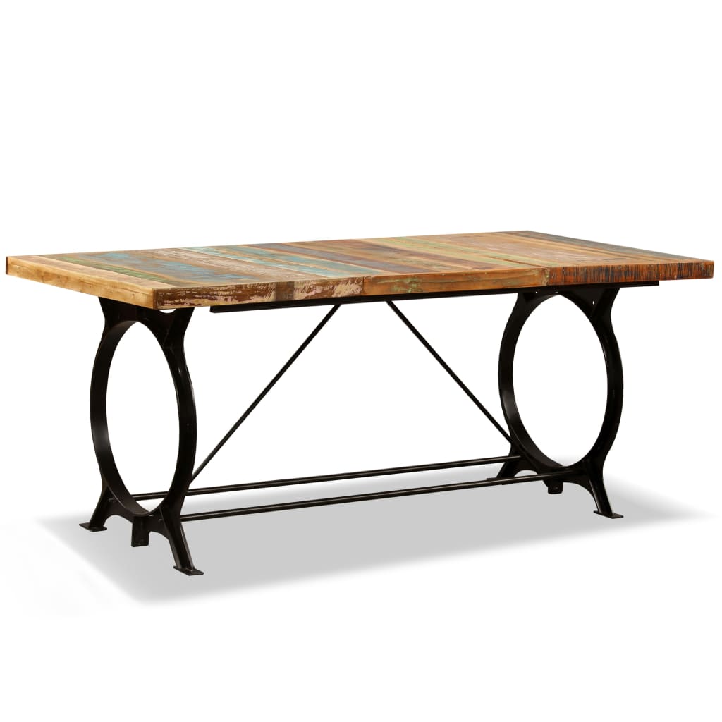Eettafel 180 cm massief gerecycled hout is nu te koop bij PeponiXL, paradijselijk wonen!