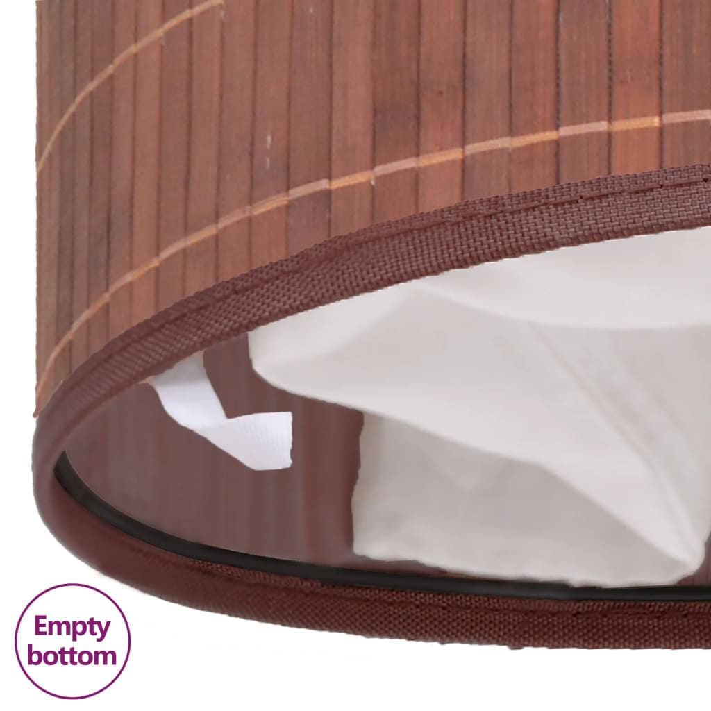 Wasmand ovaal bamboe bruin is nu te koop bij PeponiXL, paradijselijk wonen!