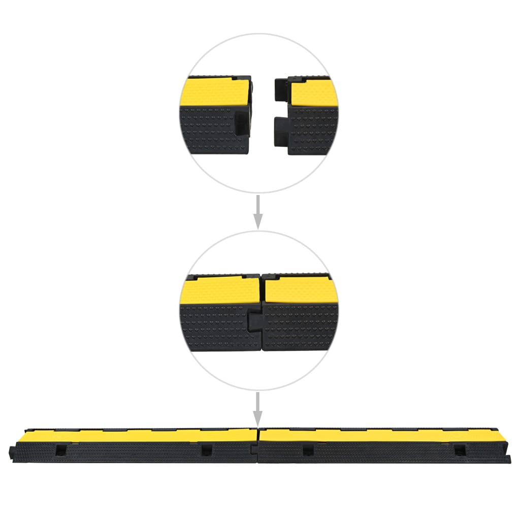 Kabelbeschermer drempel 1 tunnel 100 cm rubber is nu te koop bij PeponiXL, paradijselijk wonen!