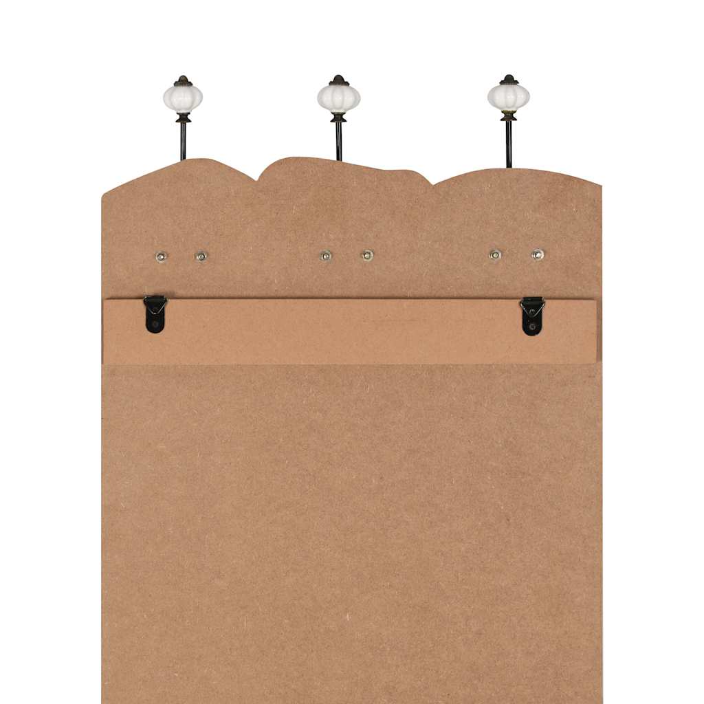 Wandkapstok met 6 haken LOVE LIVE 120x40 cm is nu te koop bij PeponiXL, paradijselijk wonen!