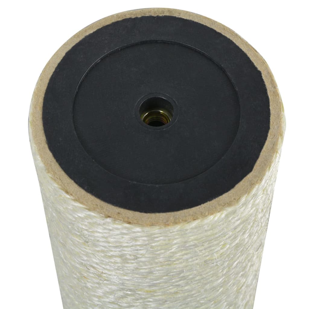 Kattenkrabpaal 8x55 cm 8 mm beige is nu te koop bij PeponiXL, paradijselijk wonen!