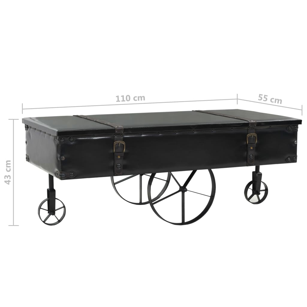 Salontafel 110x55x43 cm MDF en vurenhout is nu te koop bij PeponiXL, paradijselijk wonen!