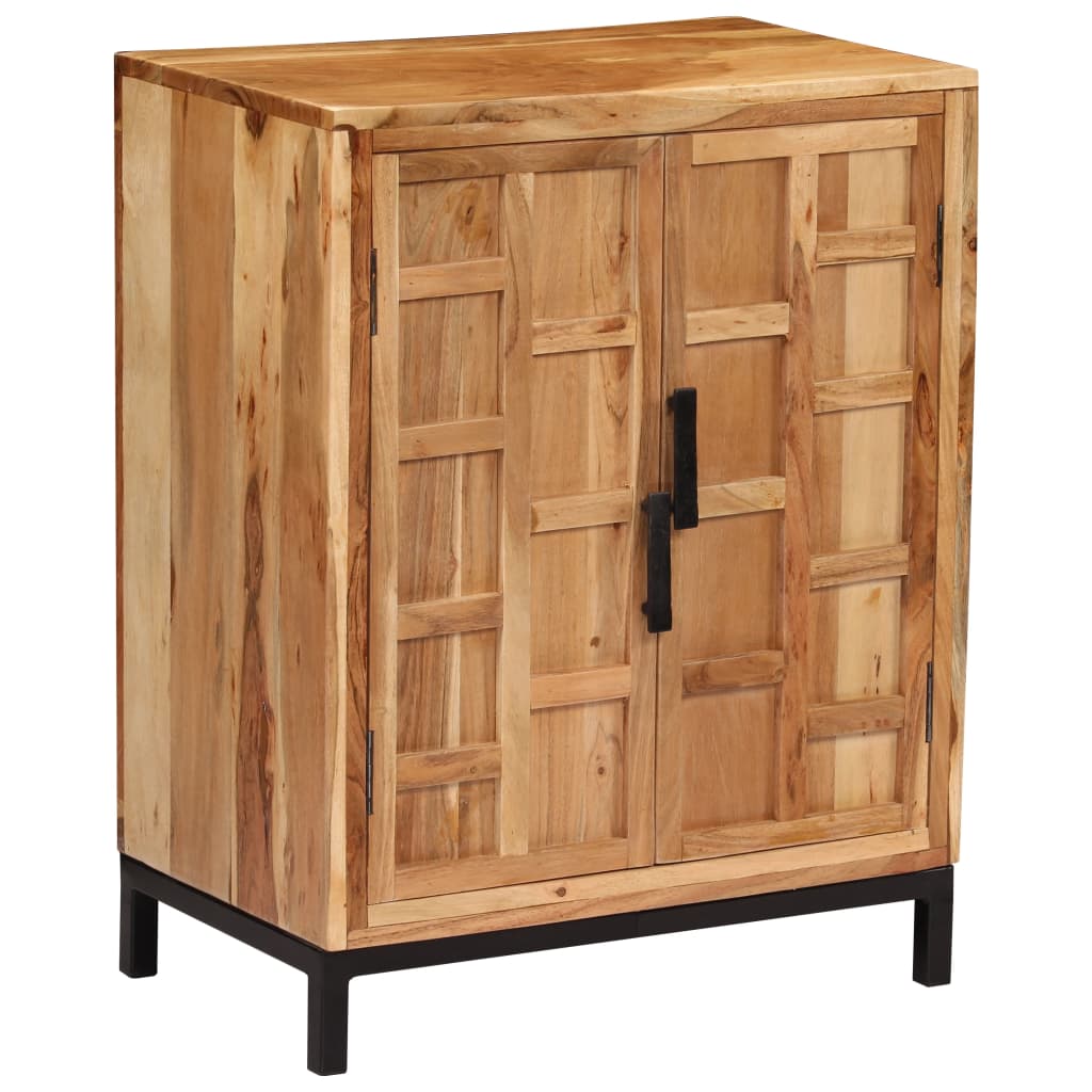 Dressoir 60x35x76 cm massief acaciahout bruin is nu te koop bij PeponiXL, paradijselijk wonen!