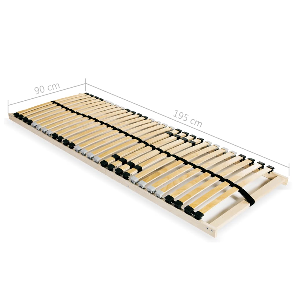 Lattenbodem met 28 latten 7 zones 90x200 cm is nu te koop bij PeponiXL, paradijselijk wonen!
