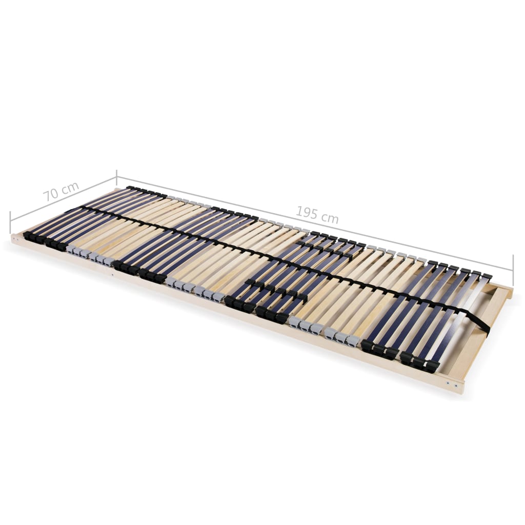 Lattenbodem met 42 latten 7 zones 70x200 cm is nu te koop bij PeponiXL, paradijselijk wonen!