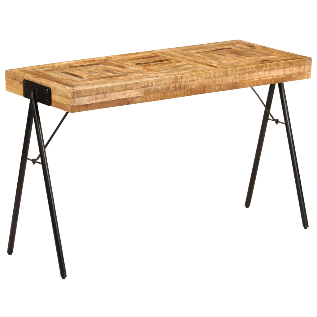 Schrijftafel 118x50x75 cm massief mangohout is nu te koop bij PeponiXL, paradijselijk wonen!