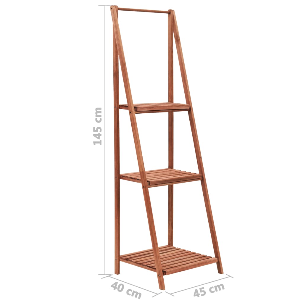 Plantenstandaard 45x40x145 cm cederhout is nu te koop bij PeponiXL, paradijselijk wonen!