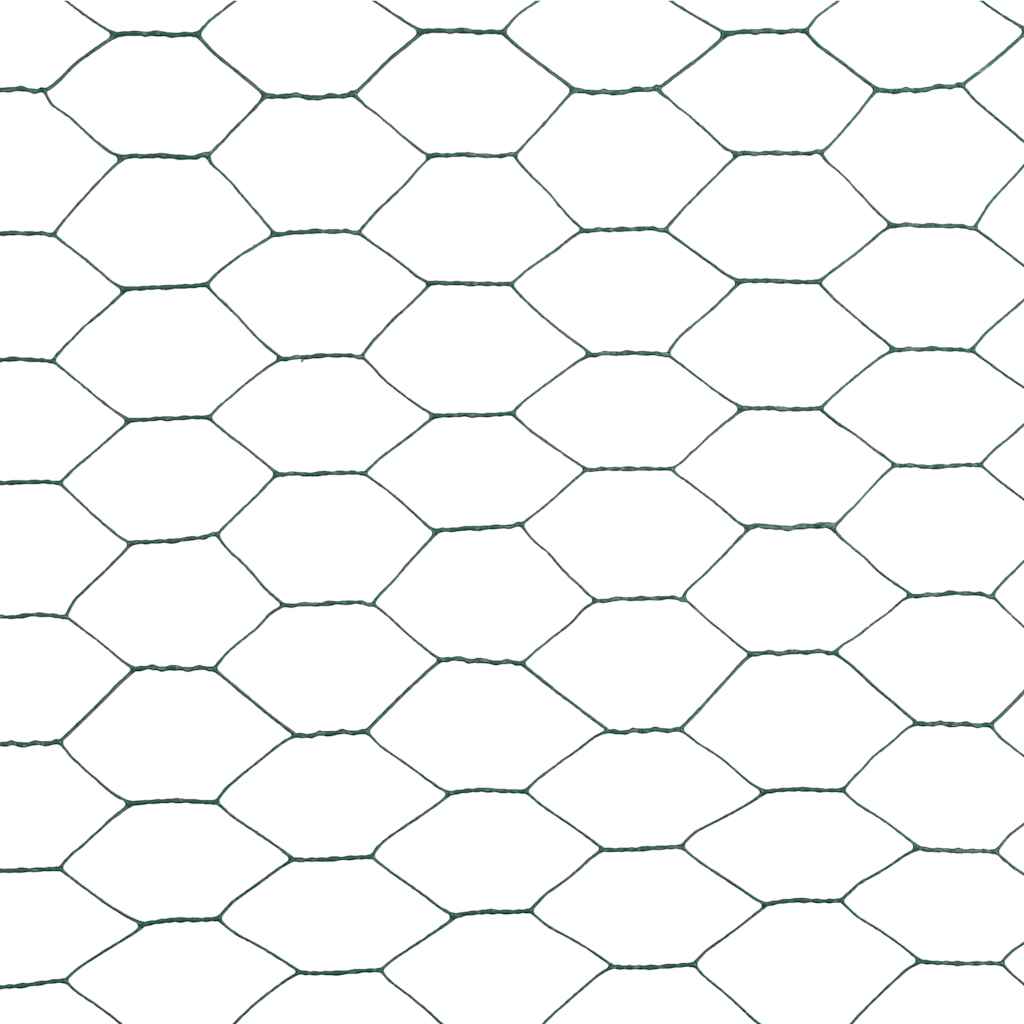 Kippengaas 25x1,2 m staal met PVC coating groen is nu te koop bij PeponiXL, paradijselijk wonen!