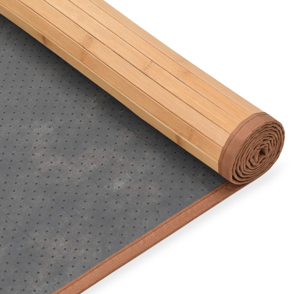 Tapijt 80x300 cm bamboe bruin is nu te koop bij PeponiXL, paradijselijk wonen!
