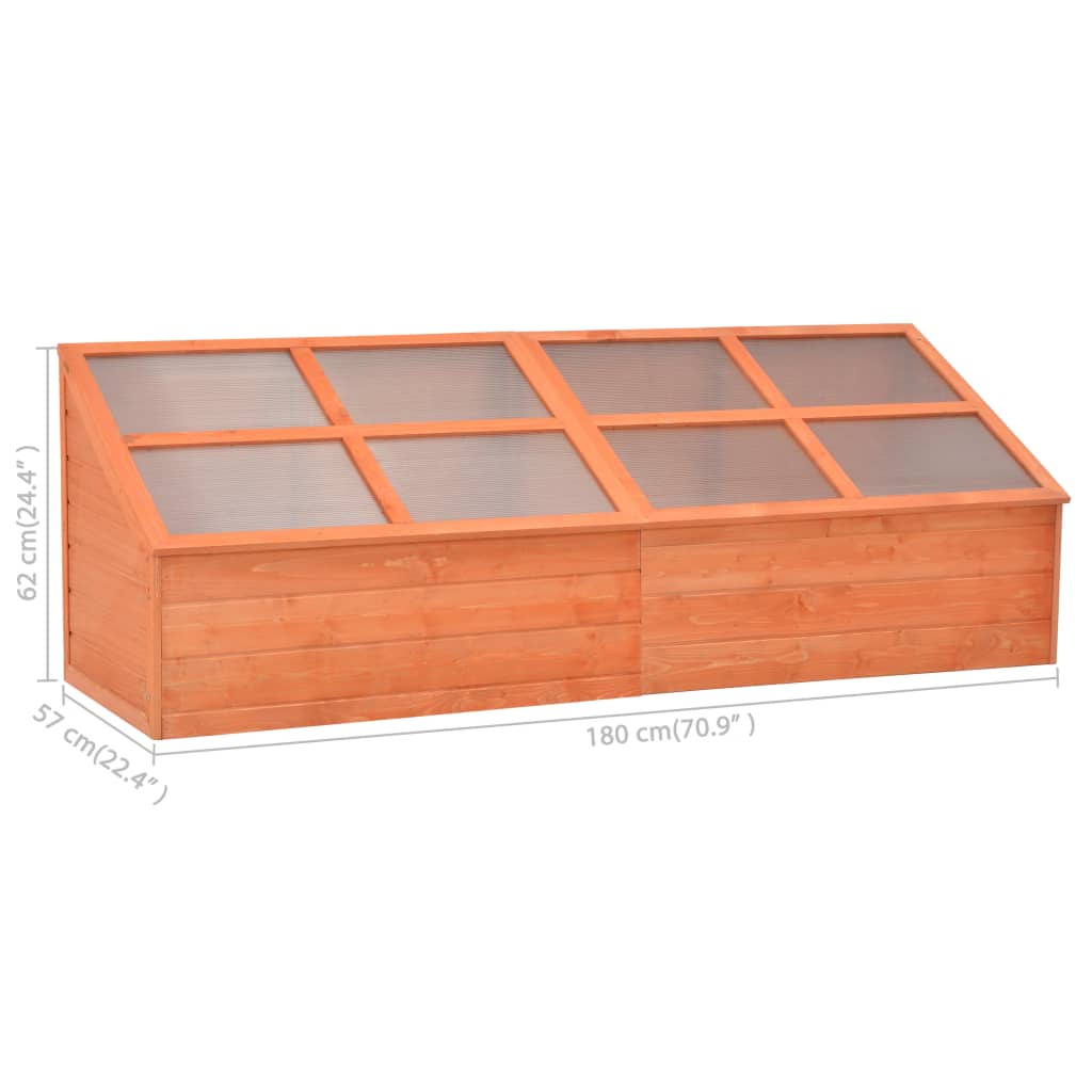 Tuinkas 180x57x62 cm hout is nu te koop bij PeponiXL, paradijselijk wonen!