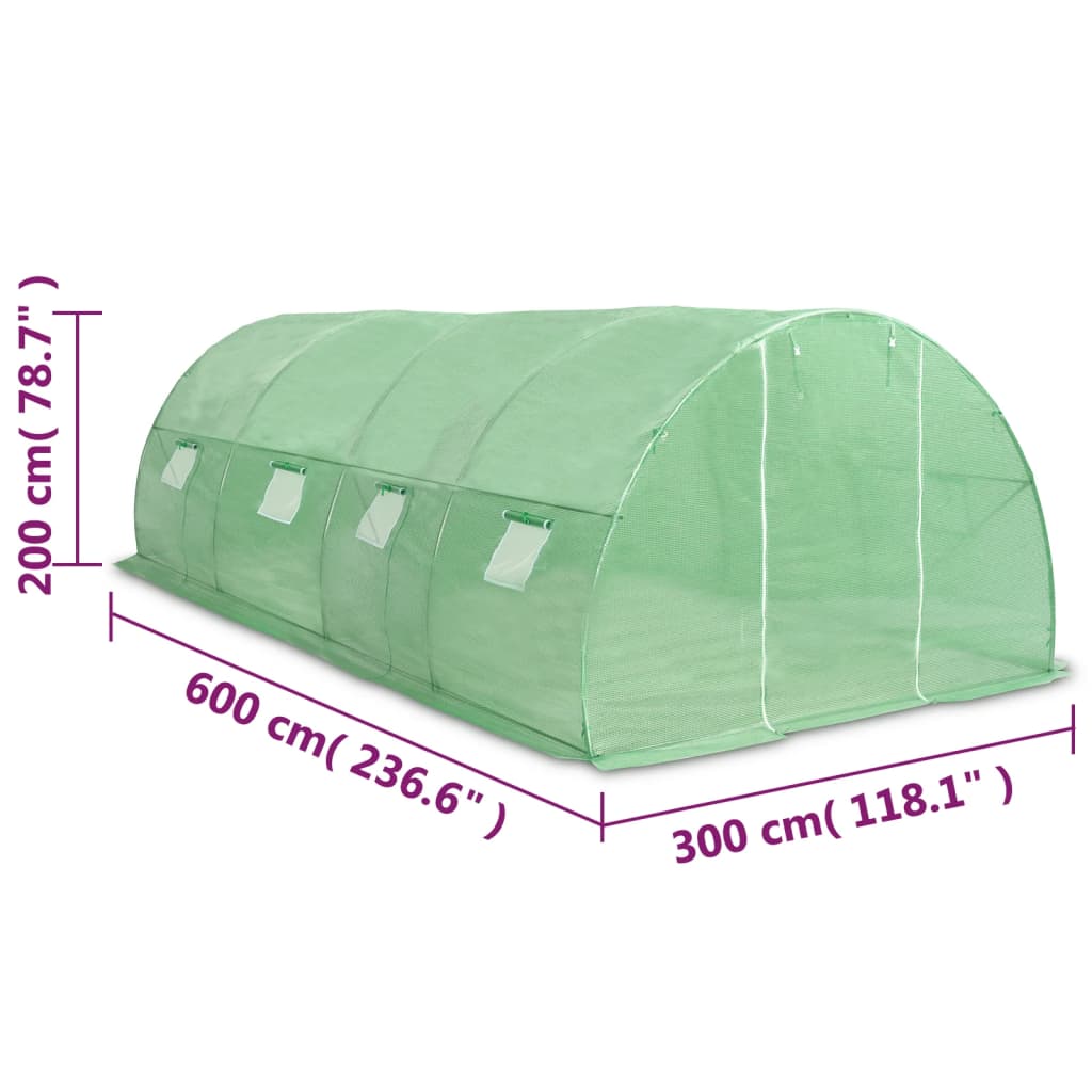 Kas 18 m² 600x300x200 cm is nu te koop bij PeponiXL, paradijselijk wonen!