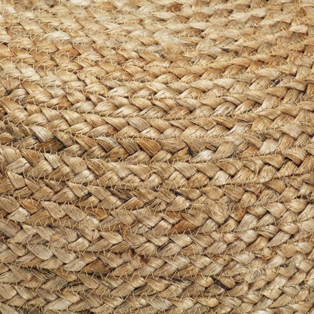 Poef handgemaakt 45x30 cm jute is nu te koop bij PeponiXL, paradijselijk wonen!