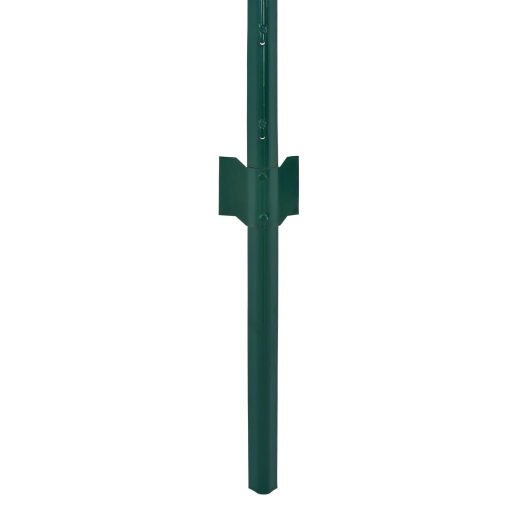 Draadgaashek met palen 25x2 m staal groen is nu te koop bij PeponiXL, paradijselijk wonen!