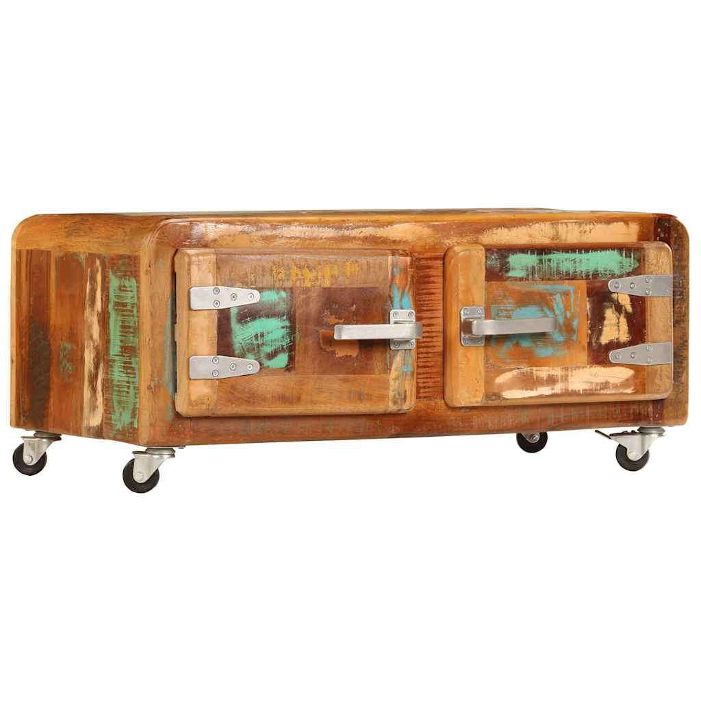 Salontafel 85x55x40 cm massief gerecycled hout is nu te koop bij PeponiXL, paradijselijk wonen!