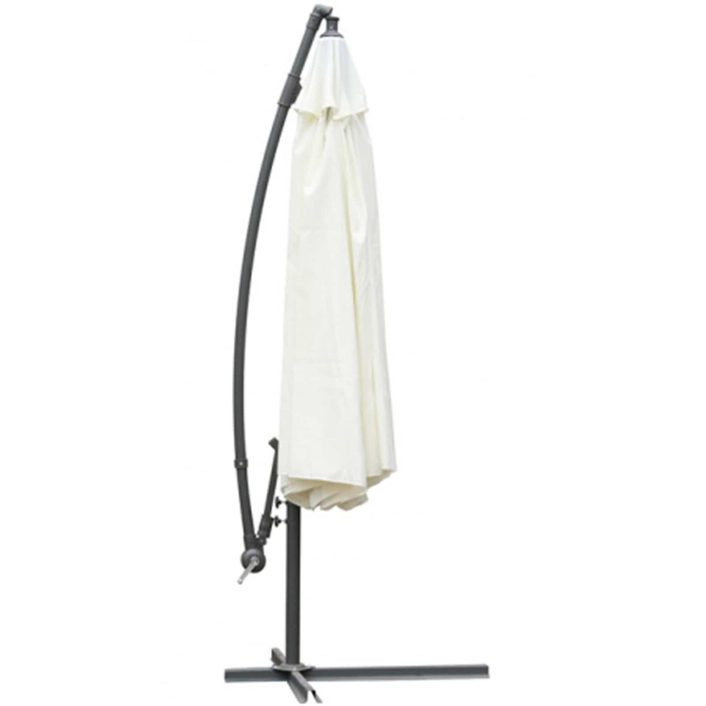 Hangende Zonneparasol Wit is nu te koop bij PeponiXL, paradijselijk wonen!