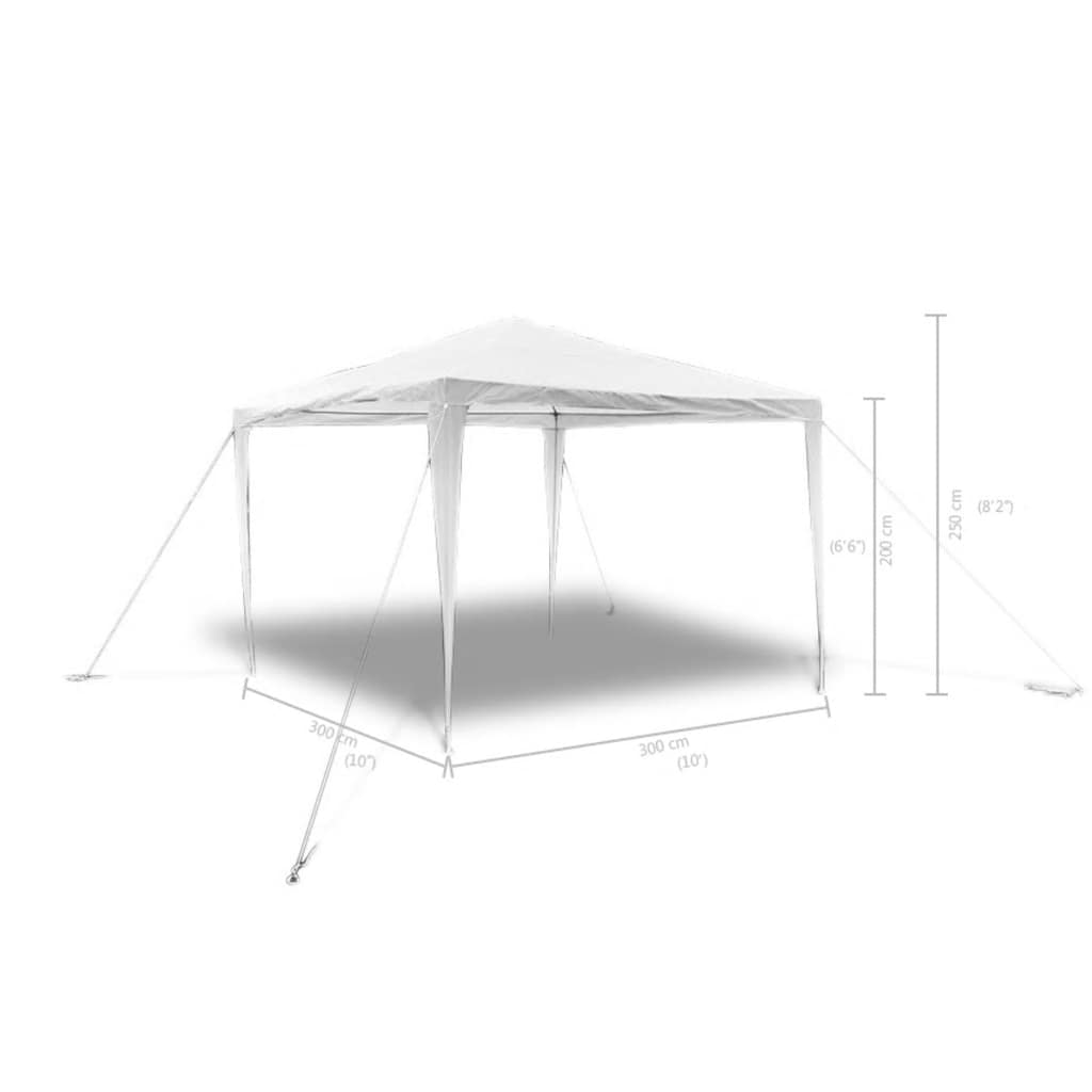 Tuinprieel met piramidedak 3x3 m is nu te koop bij PeponiXL, paradijselijk wonen!