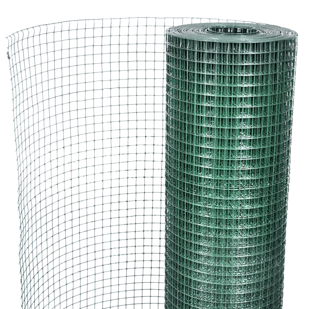 Kippengaas 1x25 m gegalvaniseerd staal groen is nu te koop bij PeponiXL, paradijselijk wonen!