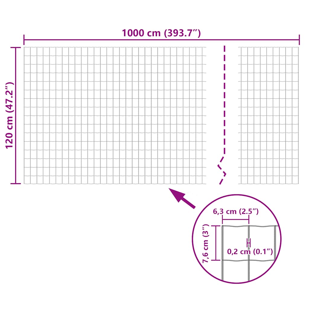 Euro hek 10x1,2 m staal groen is nu te koop bij PeponiXL, paradijselijk wonen!