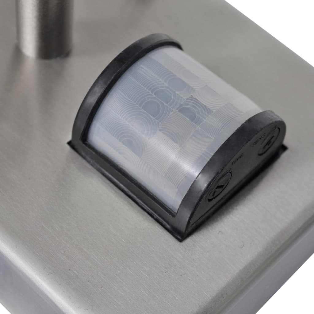 Pagode vormige RVS wandlamp met bewegingssensor is nu te koop bij PeponiXL, paradijselijk wonen!