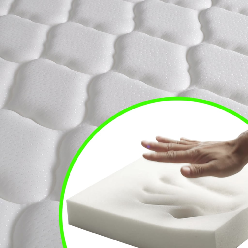 Matras traagschuim 200x120x17 cm Zacht is nu te koop bij PeponiXL, paradijselijk wonen!