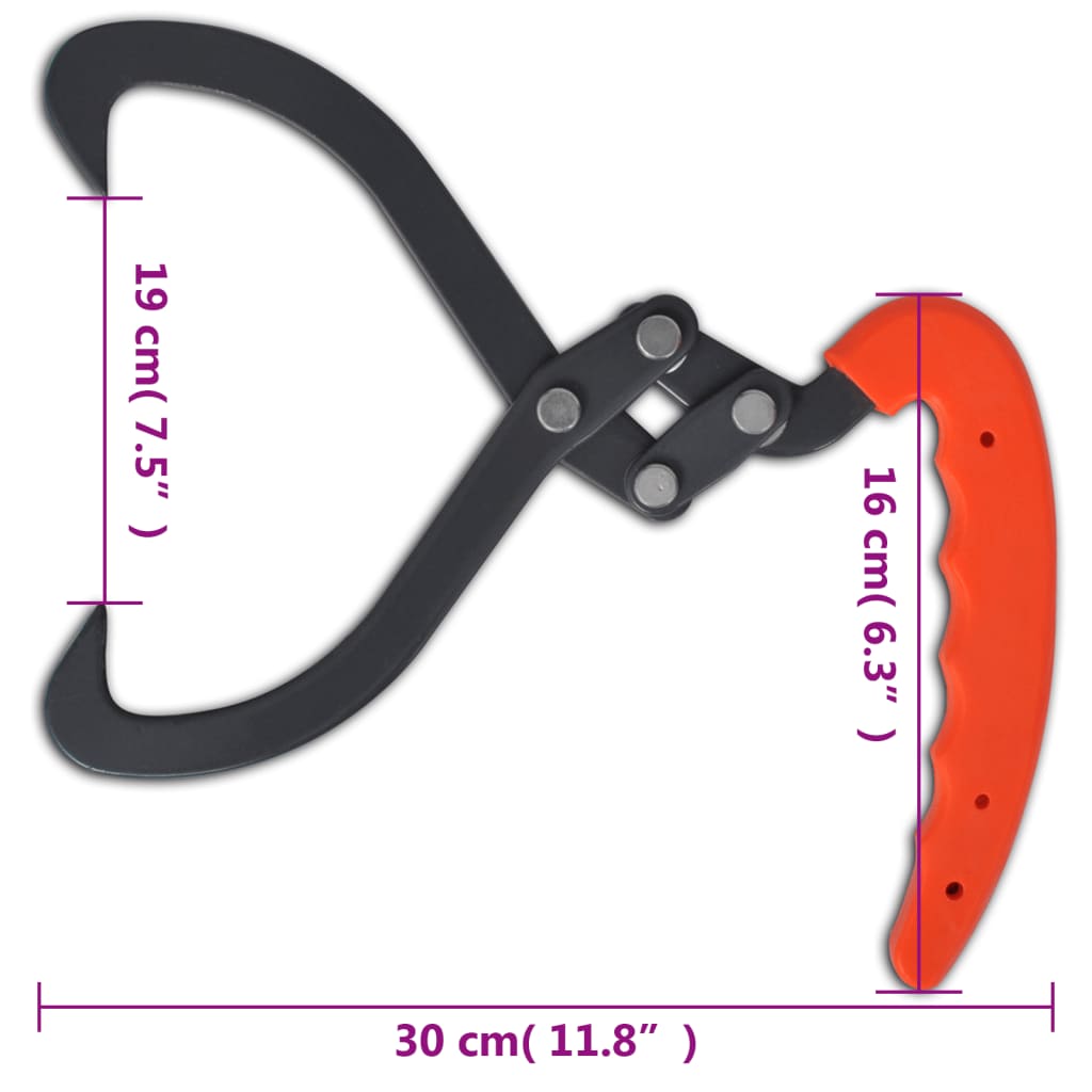 Boomtangen 4 st met PVC handvat is nu te koop bij PeponiXL, paradijselijk wonen!
