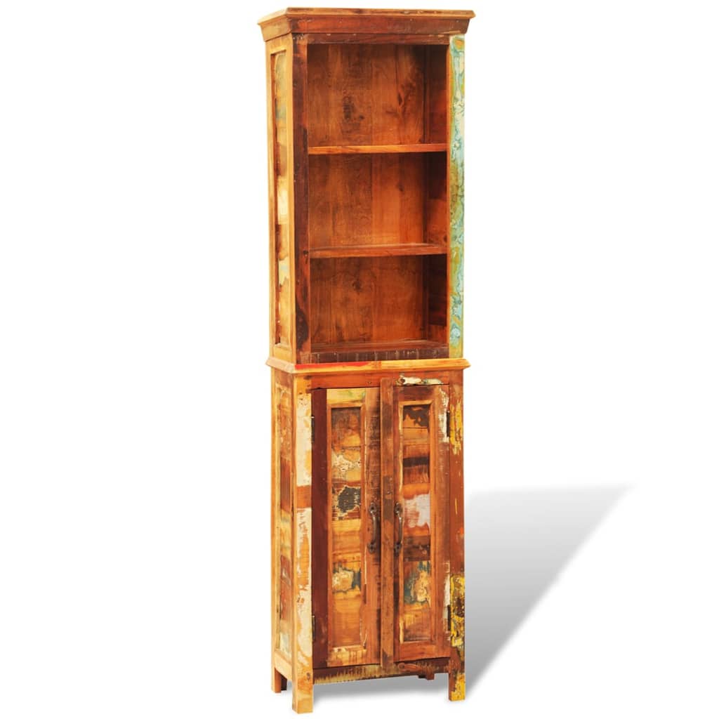 Boekenkast vintage-stijl massief gerecycled hout is nu te koop bij PeponiXL, paradijselijk wonen!