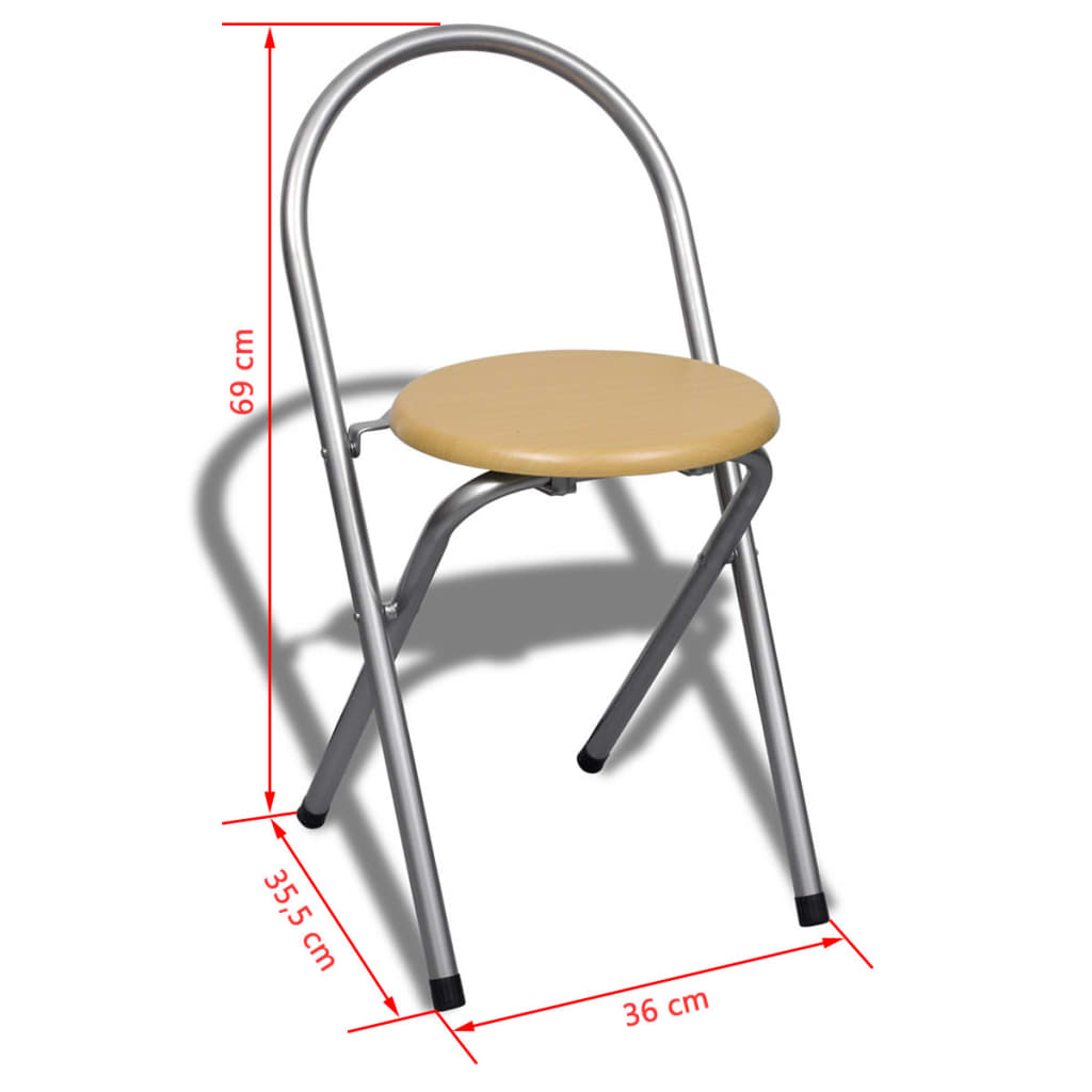 Ontbijttafelset met twee stoelen (inklapbaar) is nu te koop bij PeponiXL, paradijselijk wonen!