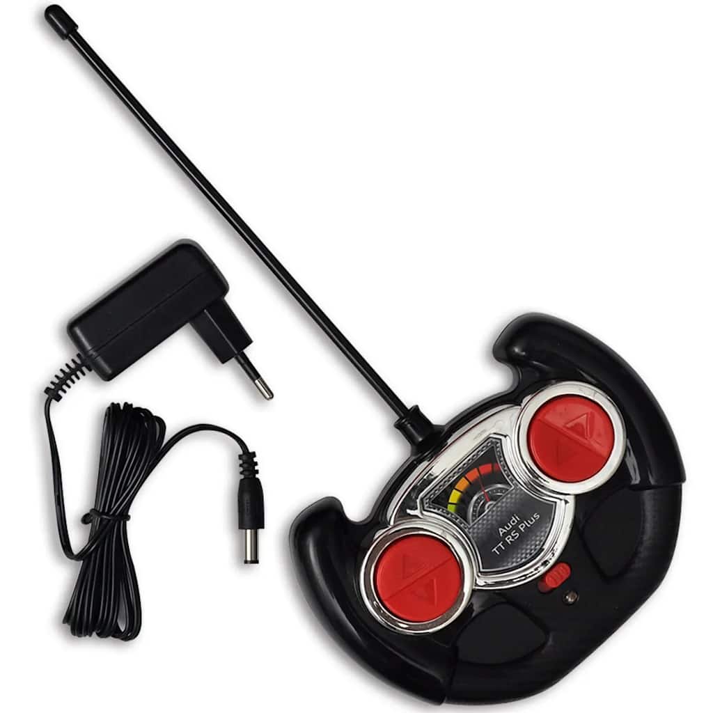 Kinderauto elektrisch met afstandsbediening Audi TT RS rood is nu te koop bij PeponiXL, paradijselijk wonen!