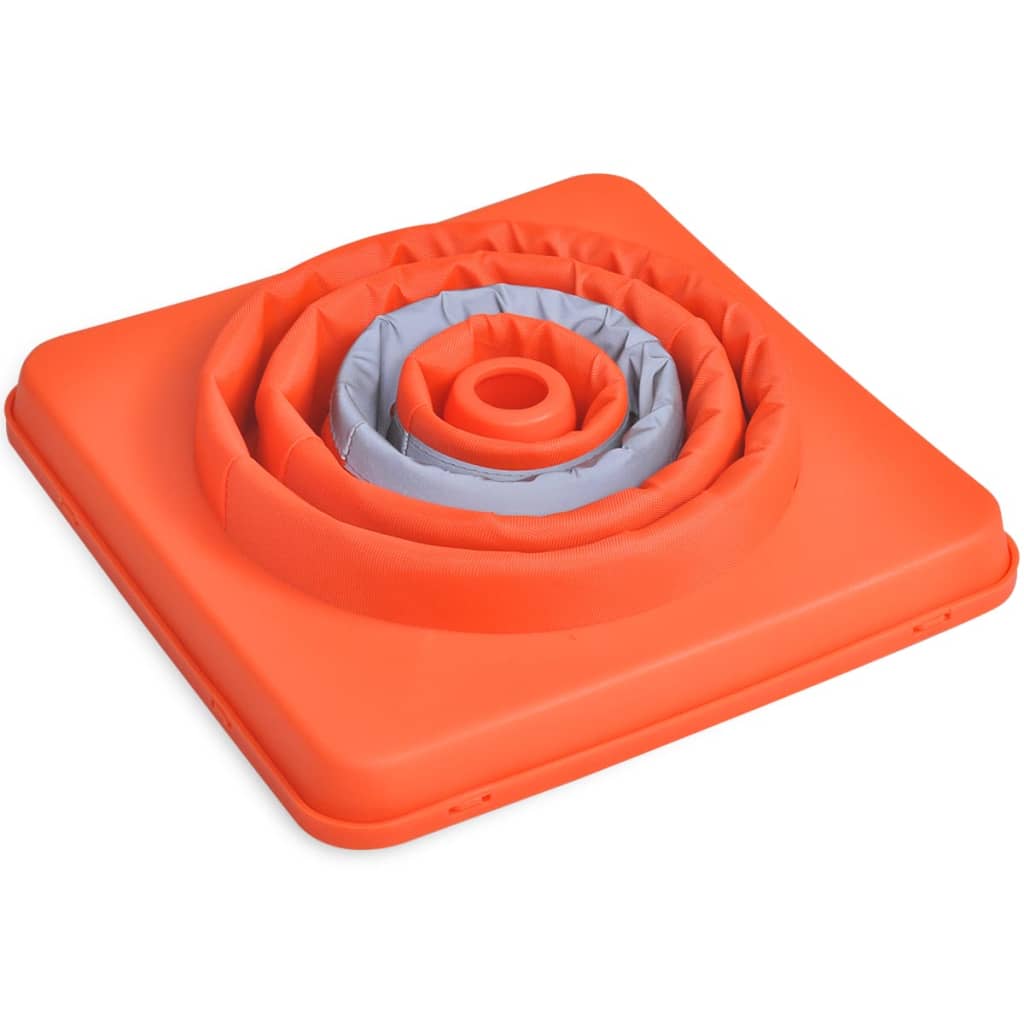 Verkeerskegel uitvouwbaar 42 cm 5 stuks is nu te koop bij PeponiXL, paradijselijk wonen!