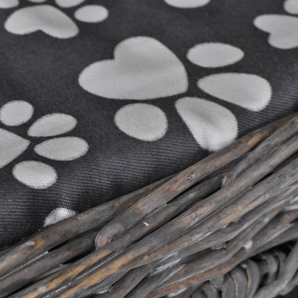 Kattenbed/huis/kasteel met kussen wilgen is nu te koop bij PeponiXL, paradijselijk wonen!