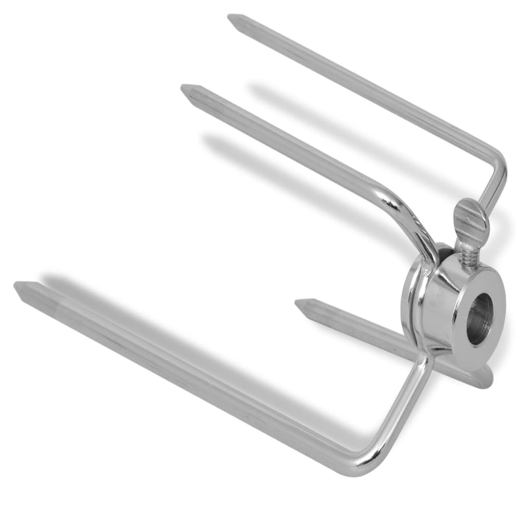 BBQ Draaispit vorken 2 stuks staal is nu te koop bij PeponiXL, paradijselijk wonen!