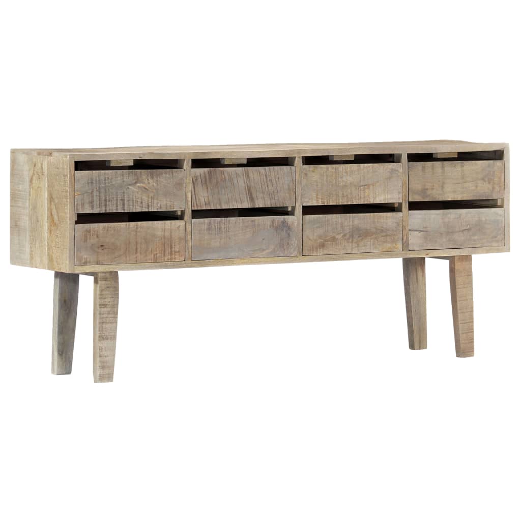 Dressoir 140x30x60 cm massief mangohout is nu te koop bij PeponiXL, paradijselijk wonen!