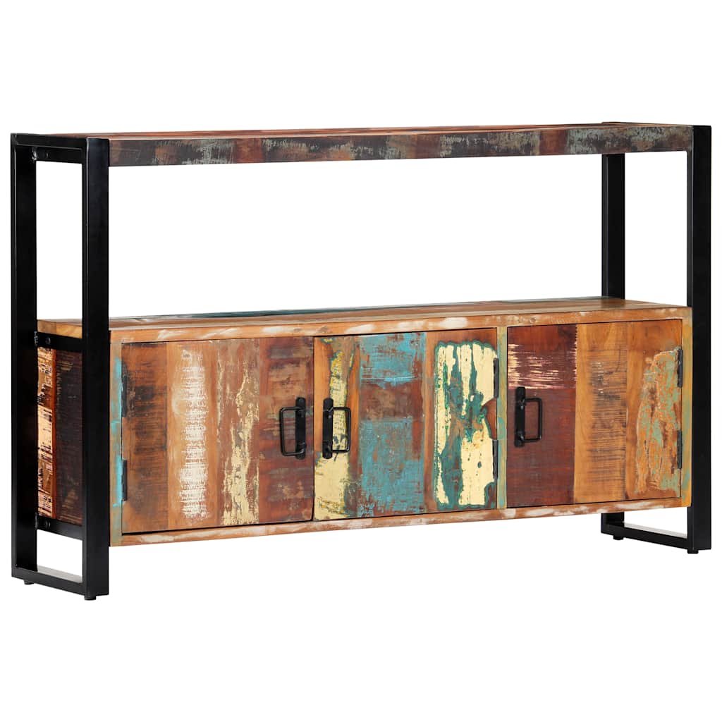 Dressoir 120x30x75 cm massief gerecycled hout is nu te koop bij PeponiXL, paradijselijk wonen!