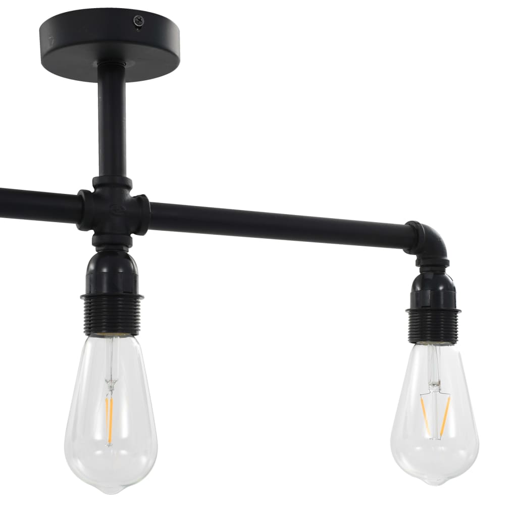 Plafondlamp 3xE27 zwart is nu te koop bij PeponiXL, paradijselijk wonen!