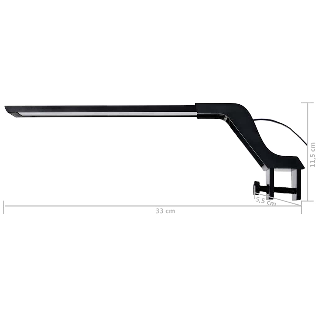 Aquariumlamp met klem LED 35-55 cm blauw en wit is nu te koop bij PeponiXL, paradijselijk wonen!