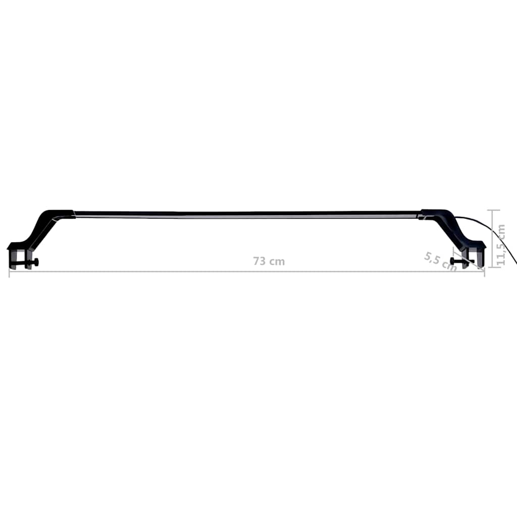 Aquariumlamp met klemmen LED 75-90 cm blauw en wit is nu te koop bij PeponiXL, paradijselijk wonen!