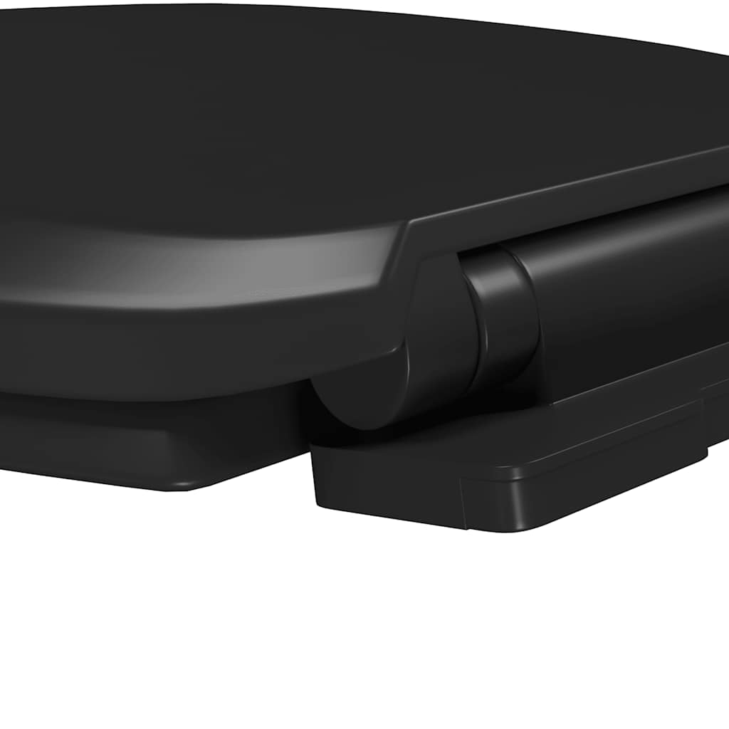 Toiletbril soft-close met quick-release ontwerp zwart is nu te koop bij PeponiXL, paradijselijk wonen!