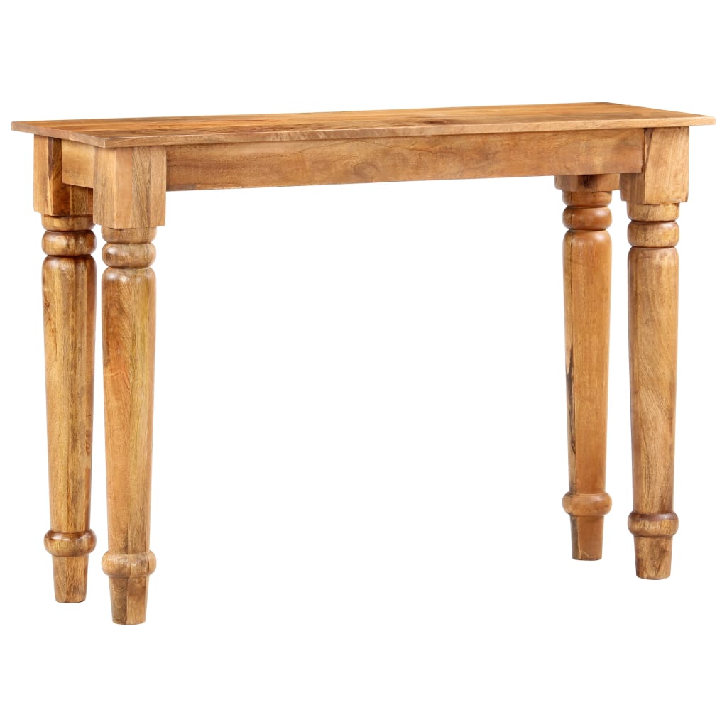 Consoletafel 110x35x77 cm Massief mangohout is nu te koop bij PeponiXL, paradijselijk wonen!