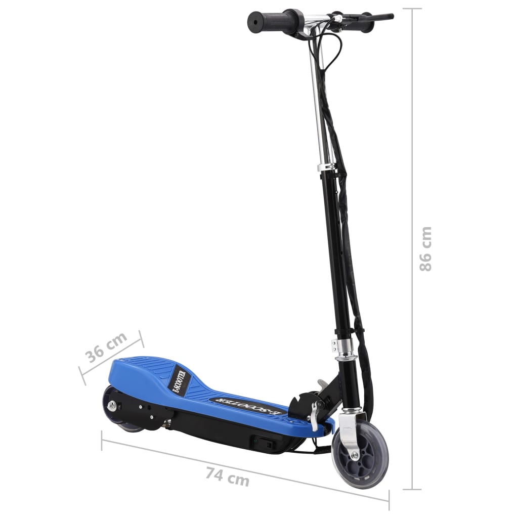 Step elektrisch 120 W blauw is nu te koop bij PeponiXL, paradijselijk wonen!