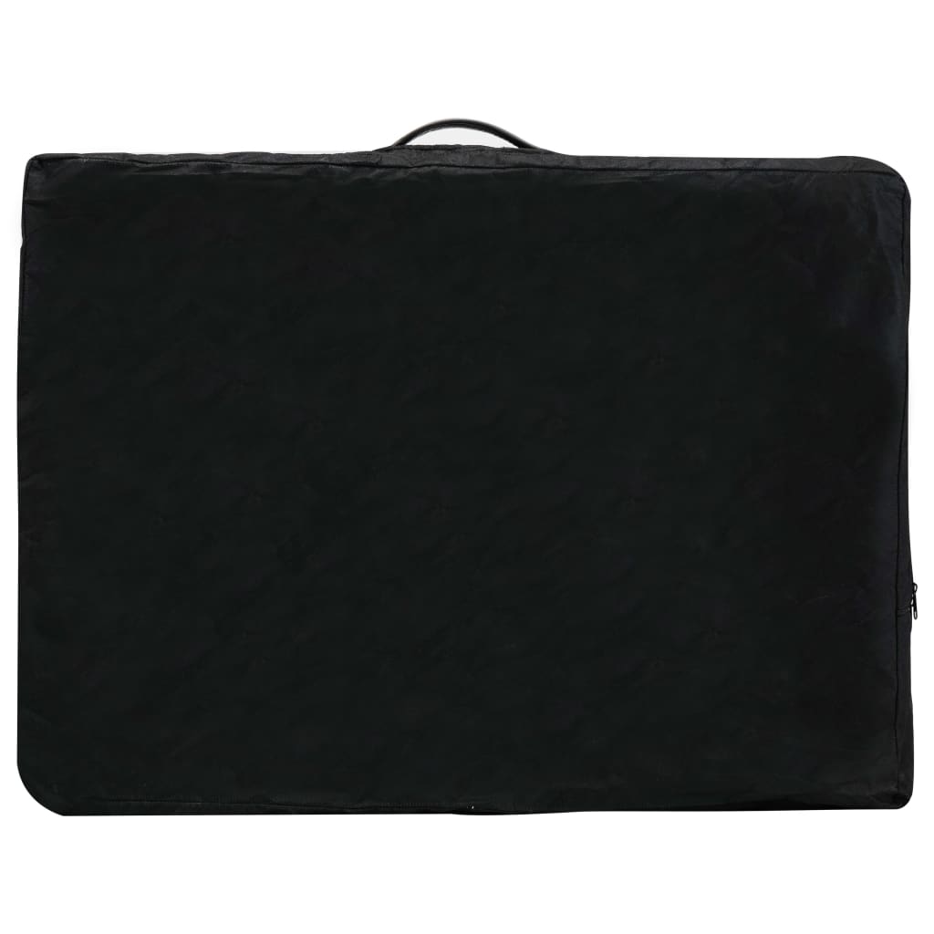 Massagetafel met 3 zones 186x68 cm aluminium frame antraciet is nu te koop bij PeponiXL, paradijselijk wonen!